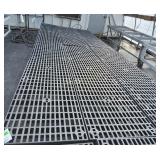 (6) Black Plastic Tables - 7