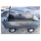 Metal Sided Plant Wagon