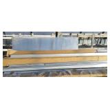 Aluminum Trim, Poles & (4) Hollow Core Sheets