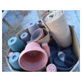 Various Greenhouse Pots-Hangers & Coco Fiber