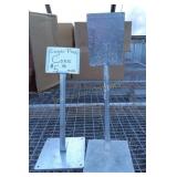 Metal Sign Holders