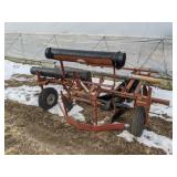 Holland plastic lay down mulcher machine