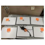 (6) HP Chromebooks, see photos for condition