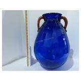 Blue Glass Container