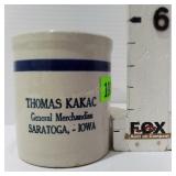 Thomas Kakac General Merchandise Saratoga Iowa