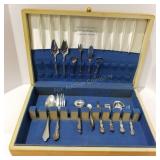 Various Silverware Pieces with Box