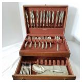 60 PC International Sterling "Pine Spray"