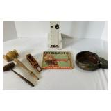 Gavels-Indians Book-Pottery
