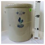 10 Gallon Plymouth Stoneware Fort Dodge Iowa