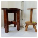 Stool & Wooden Decor
