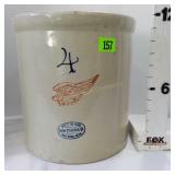 4 Gallon Red Wing Crock
