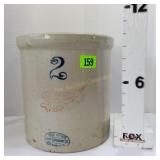 2 Gallon Red Wing Crock