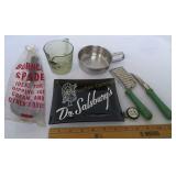 Assorted Kitchen Items & Money Clip