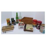 Assorted Vintage Containers
