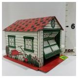Walt Reach Courtland Tin Litho Garage
