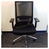 Office Chair w/ One Damaged Caster
