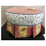 Patterned Foot Stool