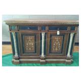 Sideboard w/Columns-No Key to Open Doors
