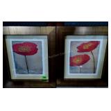 Pair of Poppy Prints