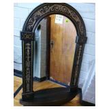 Ornate Mirror with Shelf