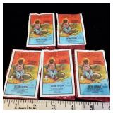 (5) Vintage Dixie Boy Flashlight Crackers
