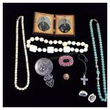 Daguerreotype-Mirror-Costume Jewelry