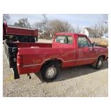 1989 Dodge Ram 150 pickup, regular cab, 2wd