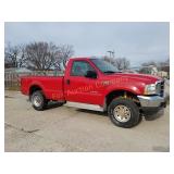 2004 Ford F250 XLT Super Duty diesel 4X4 pickup