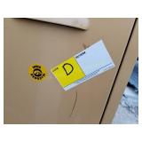 Vintage 3 door metal coat locker LOT D