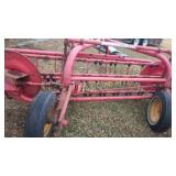 Massey Ferguson hay rake, turn buckle not included