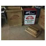 NOS Trico wiper display, 46" X 23" X 15"