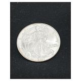 2007 American silver Eagle dollar