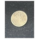 1837 Seated silver half dime