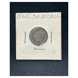 1865 3 cent nickel