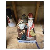 Three Santa