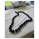 Black beads