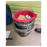 Group of  buckets