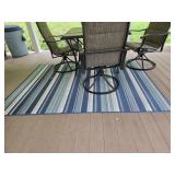 Patio rug, 89x63