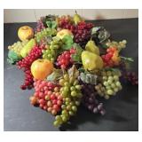 Large grouping of artificial fruit