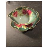 Bavarian china 2 pieces