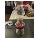 Vintage oil lamp