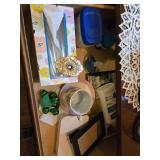 Everything in this drawer perfume bottle cup and