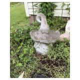 Beautiful concrete mushroom