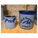 West VA pottery 1863 Crocks