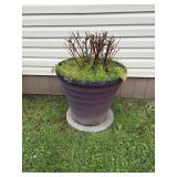 Large flower pot,  19 inches tall, 22 wide