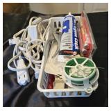Lot of miscellaneous including plyers, extention