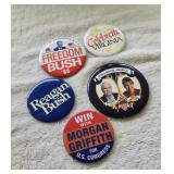 Political pins