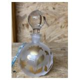 Perfume bottle, has small chip on bottom