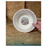 Homer Laughlin saucers, set of 4