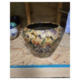 Fruit pattern vase
